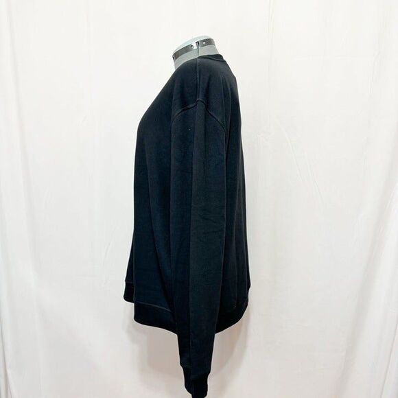 Eddie Bauer NWT Sz XXL Black Men's Plush-Lined Fleece Crewneck Pull On - Picture 5 of 12